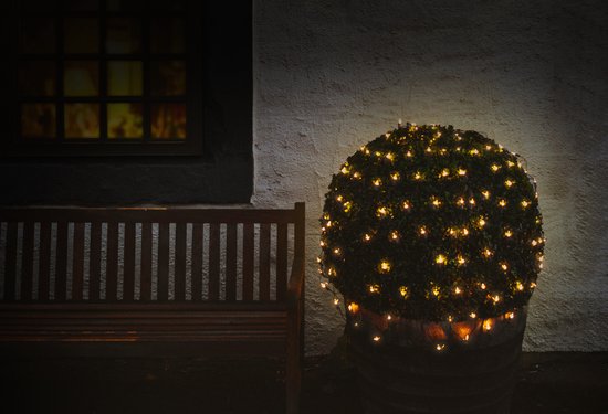 FlinQ 300 LED Netverlichting - 3 bij 3 meter - Kerstverlichting - Kerstverlichting buiten - Warm wit - Netverlichting buiten - FlinQ