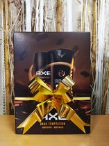 AXE Dark Temptation Geschenkverpakking Mét Strik - Met Bodyspray & -Wash