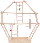 Trixie Speelplaats Ladder Hout - 44X16X44 CM