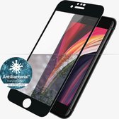 PanzerGlass Case Friendly Gehard Glas Ultra-Clear Screenprotector Geschikt voor Apple iPhone 8 - Zwart