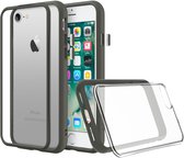 Apple iPhone 7 Hoesje - Rhinoshield - MOD NX Serie - Hard Kunststof Backcover - Graphite - Hoesje Geschikt Voor Apple iPhone 7