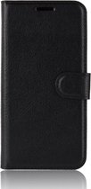 Mobigear Classic Telefoonhoesje geschikt voor OPPO A5 (2020) Hoesje Bookcase Portemonnee - Zwart