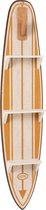 Wandrek - rack surfboard wood white/ochre - ochre - 28x118x132