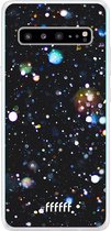 6F hoesje - geschikt voor Samsung Galaxy S10 5G -  Transparant TPU Case - Galactic Bokeh #ffffff