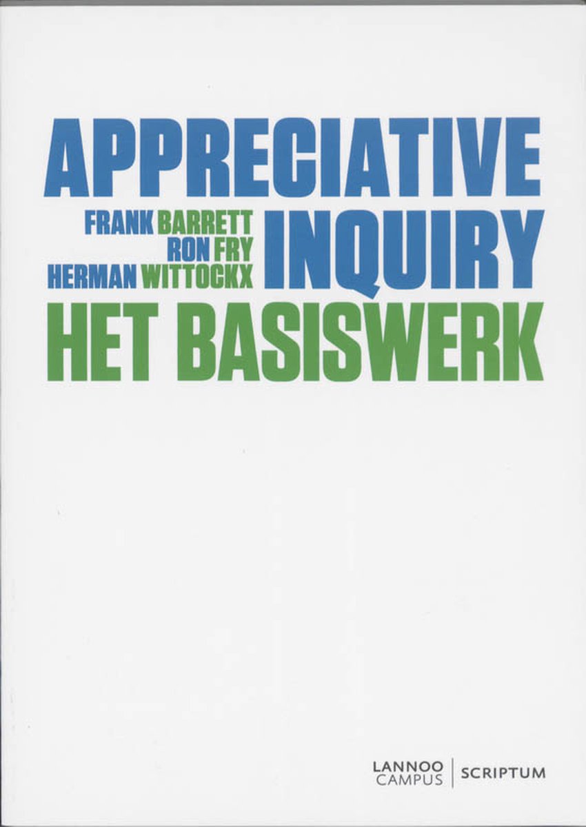 Omslag van Appreciative inquiry