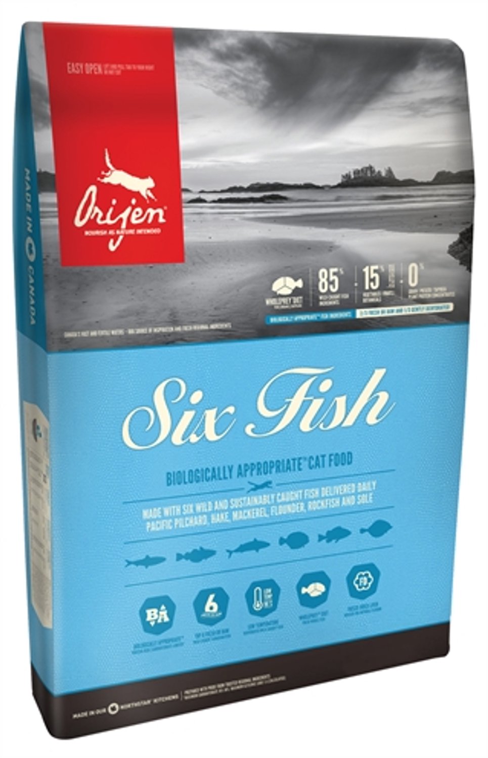 Orijen 6 fish cat - 1,8 kg - 1 stuks