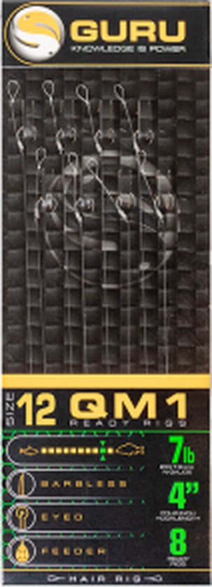 Guru - Bas de ligne Leader QM1 Ready - 10 cm - Guru