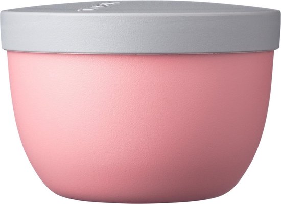 Mepal – Snackpot Ellipse 350 ml – praktische snackbox voor onderweg –  Nordic pink -... | bol.com