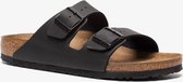 Birkenstock Arizona Birko-Flor heren slippers - Zwart - Maat 45