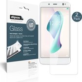 dipos I 2x Pantserfolie helder compatibel met BQ Aquaris VS Beschermfolie 9H screen-protector