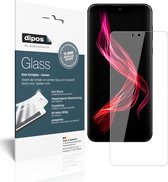 dipos I 2x Pantserfolie helder compatibel met Sharp Aquos Zero Beschermfolie 9H screen-protector