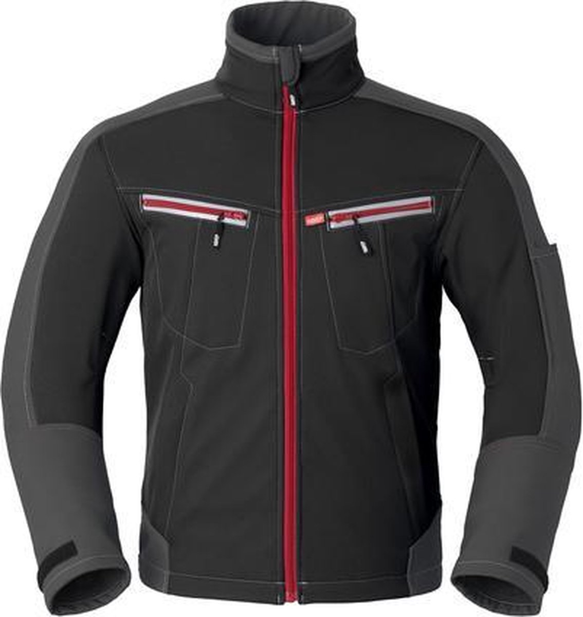 Havep 40145 Softshell Zwart/Charcoal Grijs maat XL
