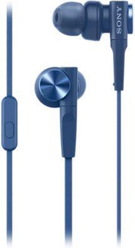 Sony MDR-XB55AP - In-Ear Oordopjes - Blauw