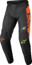 Alpinestars Racer Compass Pants Black Yellow Fluo Coral 30 - Maat -