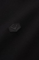Emporio Armani Heren Nero Hoodie Zwart maat XL
