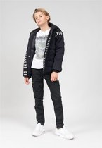 DEELUXE Gewatteerd jack met capuchon en logoGANG Black
