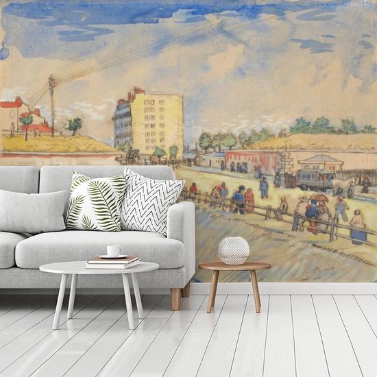 Porte dans les défenses de Paris - peinture de Vincent van Gogh 400x300 cm