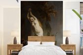 Behang - Fotobehang Andromeda - Rembrandt van Rijn - Breedte 205 cm x hoogte 280 cm