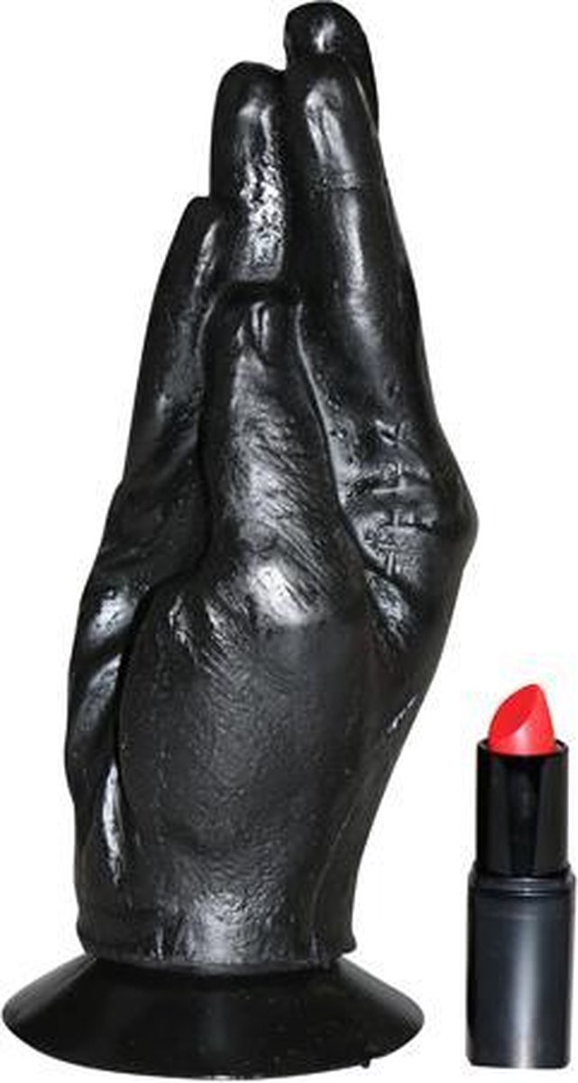 Goedkoopste All Black Fisting Hand - Sextoys - Dildo's - Dildo - Dildo Anaal