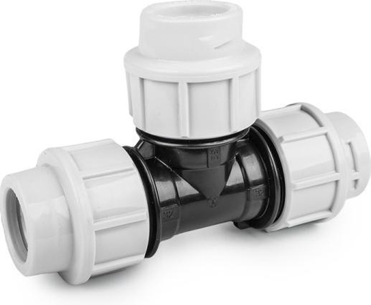 T-stuk voor PE/tyleen - 32mm - 16 bar