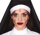 Face Halloween Bijoux Visage La Nonne