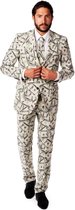 OppoSuits | Cashanova | Mannen Kostuum | Groen | Carnaval | Maat 56