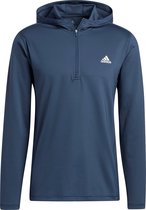 Adidas Hoodie Novelty Golf Heren Polyester Navy Maat L