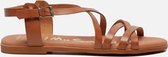 OH MY SANDALS Sandalen cognac - Maat 40