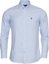 River Woods Custom fit Brooklynhemd in blauw
