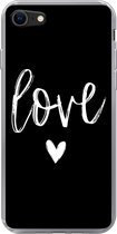 Geschikt voor iPhone 7 hoesje - Quotes - Love - Spreuken - Siliconen Telefoonhoesje
