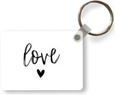 Sleutelhanger - Quotes - Love - Spreuken - Uitdeelcadeautjes - Plastic - Vaderdag cadeau - Geschenk - Cadeautje voor hem - Tip - Mannen