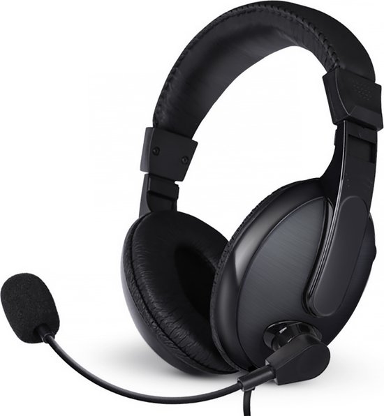 Stereo headset koptelefoon met microfoon voor PC, Laptop, Gaming, Skype, PS4