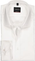 VENTI body fit overhemd - mouwlengte 72 cm - wit - Strijkvriendelijk - Boordmaat: 39