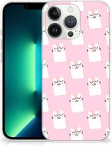 GSM Hoesje Geschikt voor iPhone13 Pro Max Beschermhoesje Sleeping Cats
