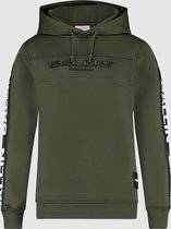Ballin Amsterdam -  Jongens Regular Fit   Hoodie  - Groen - Maat 128