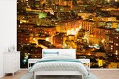 Behang - Fotobehang Architectuur - Licht - Nacht - Italië - Breedte 360 cm x hoogte 240 cm