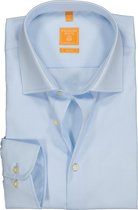 Redmond modern fit overhemd - lichtblauw - Strijkvriendelijk - Boordmaat: 43/44