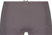 RJ Bodywear Pure Color dames short - taupe - Maat: L