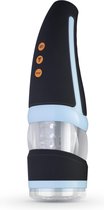 CRUIZR CP02 Draaiende en Vibrerende Automatische Masturbator met Adapter – Sex Toys voor Mannen – Masturbator voor Man met 5 Snelheden, 10 Vibratiestanden en een Sexy Vrouwenstem – Zwart
