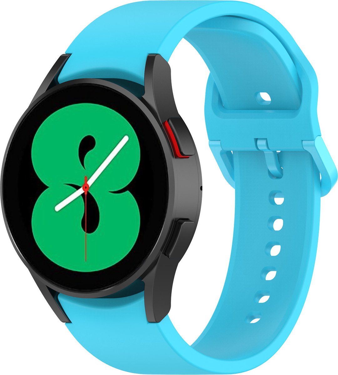 YONO Bandje geschikt voor Samsung Galaxy Watch 7 / 6 / 5 / Pro / 4 - Perfect Fit - Blauw