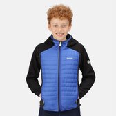 De Regatta Kielder Hybrid baffle jas - outdoorjas - kinderen - geÃ¯soleerd - waterafstotend - Helderblauw