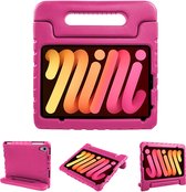 iMoshion Tablet Hoes Kinderen Geschikt voor iPad Mini 6 (2021) - iMoshion Kidsproof Backcover met handvat - Roze