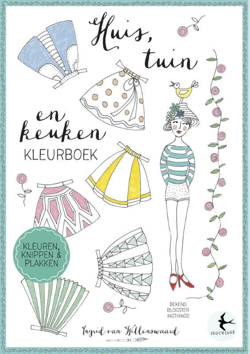 Huis, tuin en keukenkleurboek