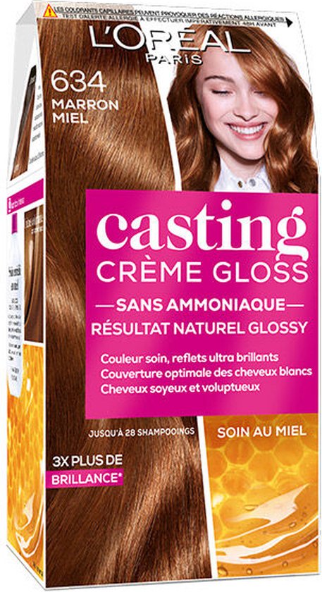 L'Oréal Paris Casting Creme Gloss 634 Marron Miel | bol.com