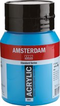 Peinture acrylique standard d'Amsterdam 500 ml 564 bleu brillant