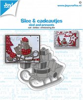 Joy!Crafts Stencil - Stans-embos-debosmal - Sled & presents