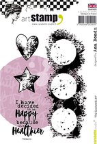 Carabelle Studio Cling stamp - A6 the geometriks #4