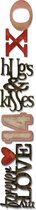 Sizzix Sizzlits Decorative Strip Mal - Stacked Words: Valentine 658274 Tim Holtz