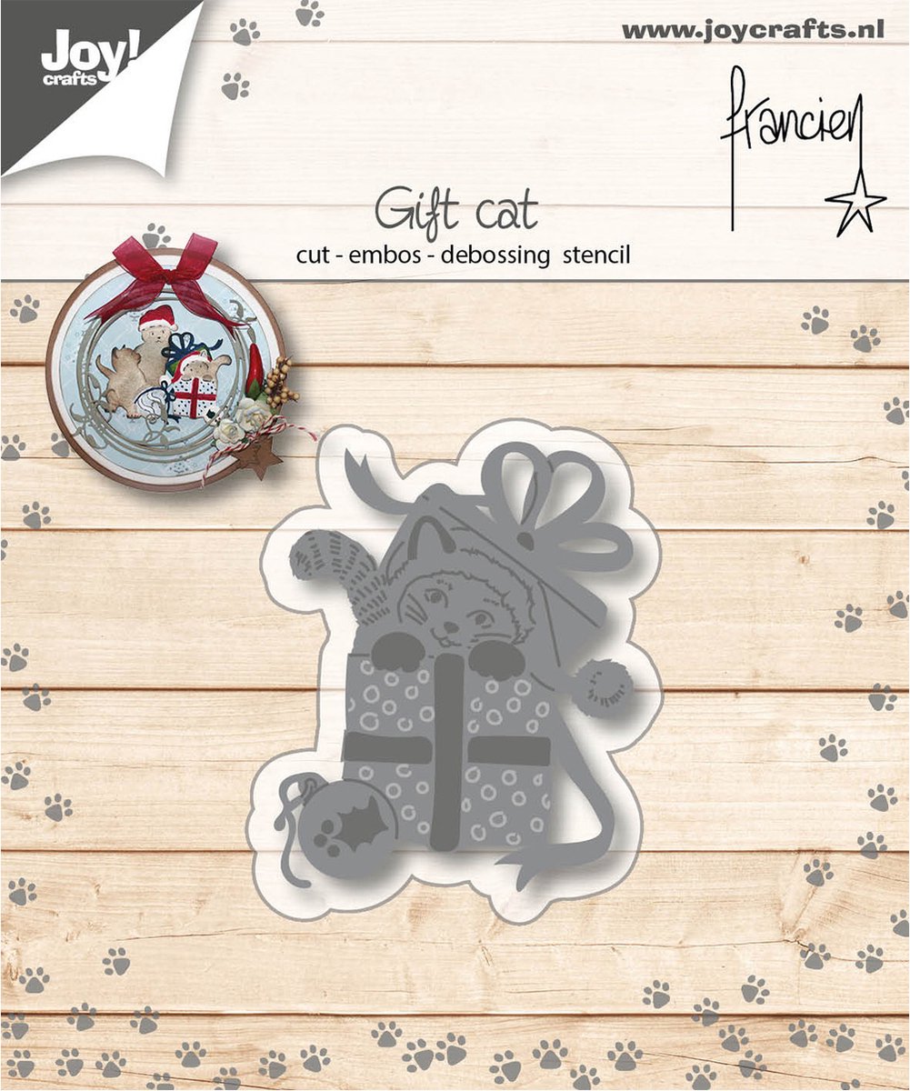 Joy!Crafts Stencil - Stans-embos-debosmal Cadeau kat