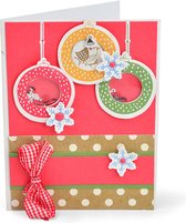 Sizzix Framelits Snijmal Set - With Stamps Hanging Ornament